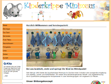 Tablet Screenshot of minimuus.ch